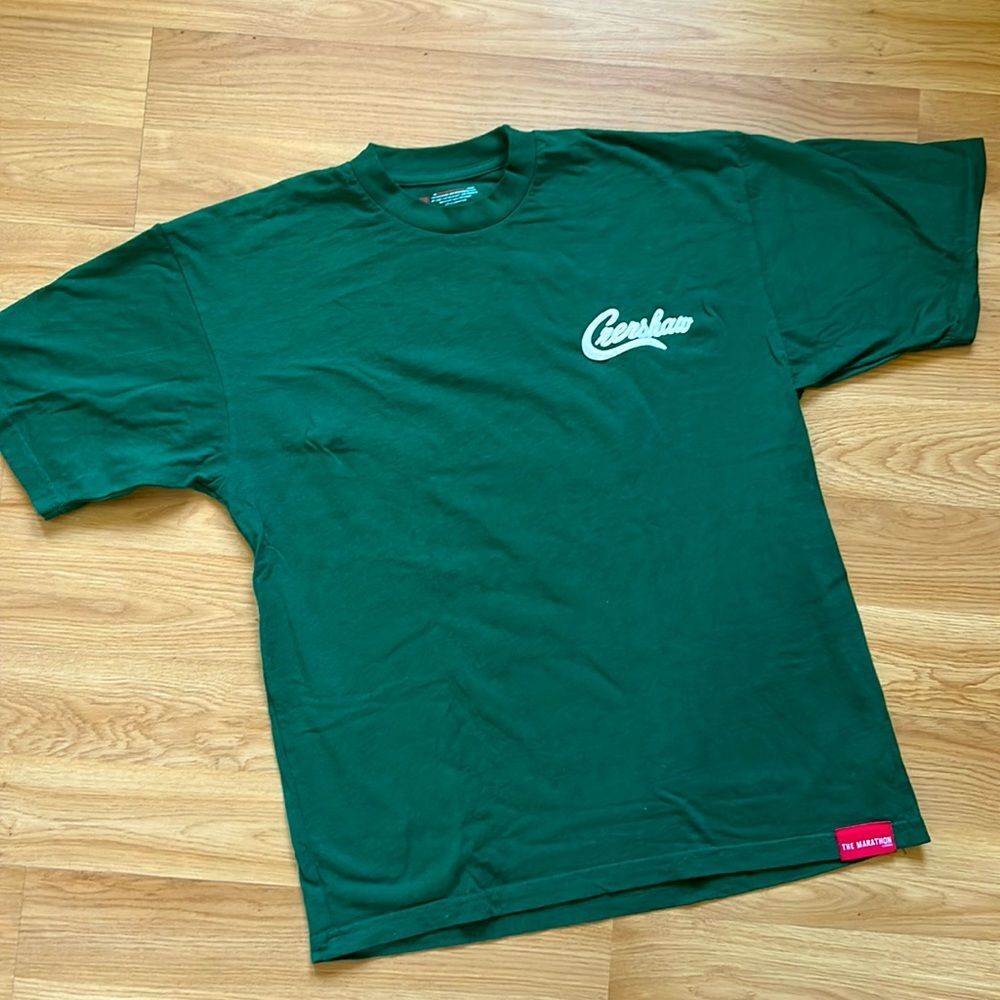 The Marathon Clothing T-Shirt Crenshaw Classic LA Green Size Small
